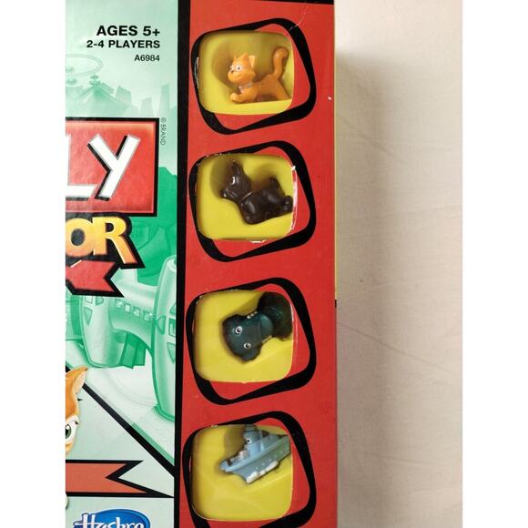 Hasbro Monopoly Junior Board Game - Good Condition - Clean - Missing 1 Chance - Picture 2 of 5